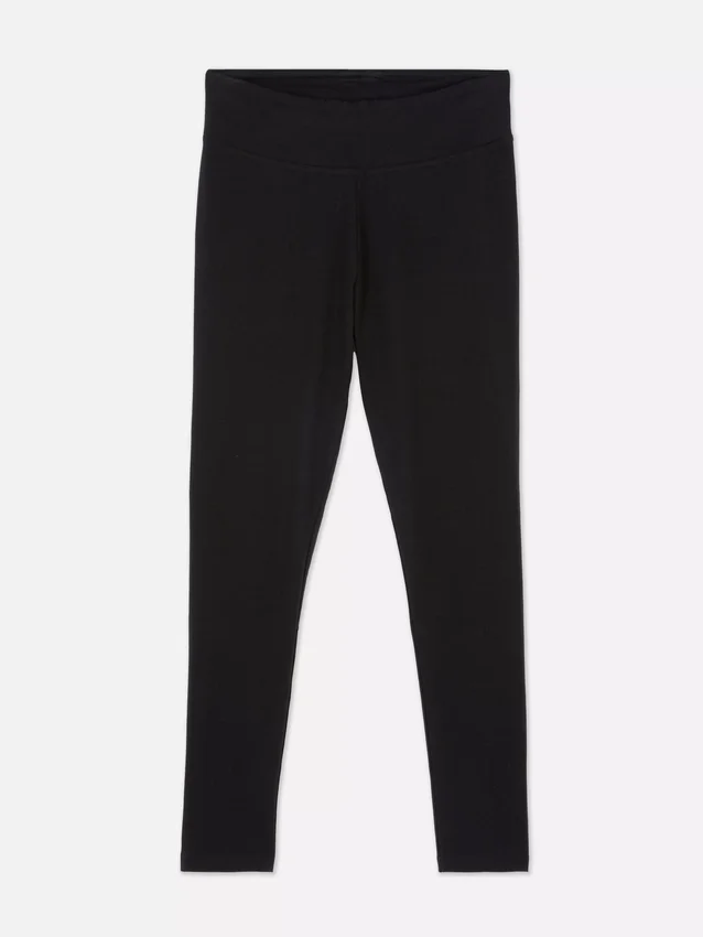 Leggings de jersey de cintura alta