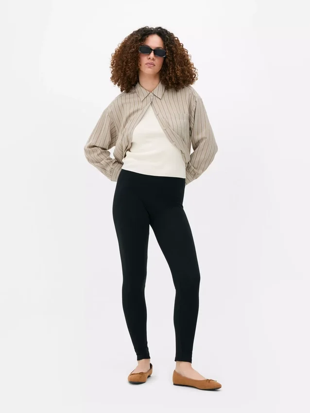 Leggings de mezcla de algodón