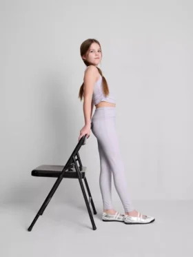 Leggings deportivos con fruncidos