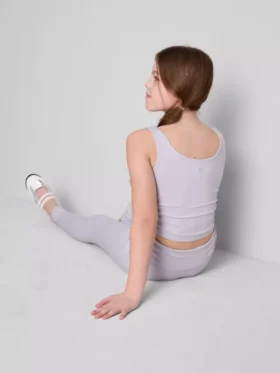Leggings deportivos con fruncidos