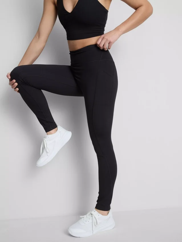 Leggings deportivos de cintura alta con soporte suave