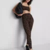 Leggings deportivos de leopardo de cintura alta
