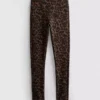 Leggings deportivos de leopardo de cintura alta