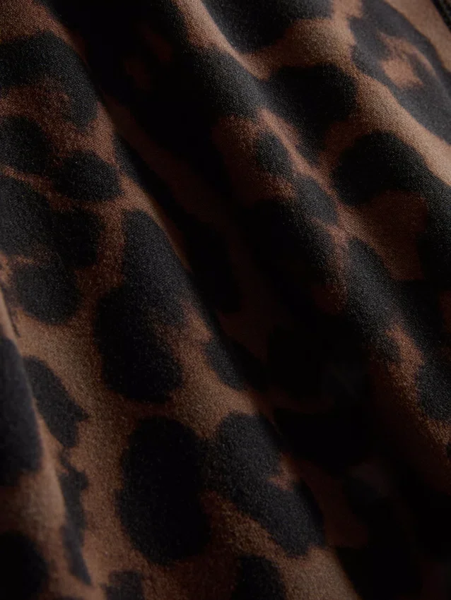 Leggings deportivos de leopardo de cintura alta