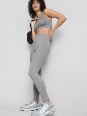 Leggings deportivos sin costuras de alto brillo