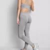 Leggings deportivos sin costuras de alto brillo