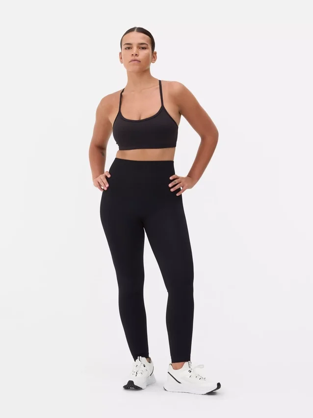 Leggings sin costuras de cintura alta