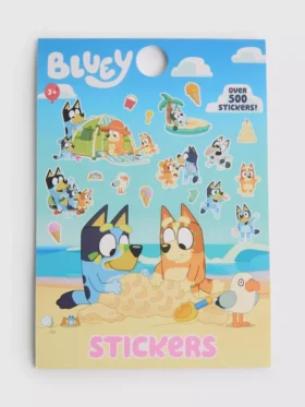 Libro de pegatinas de Bluey
