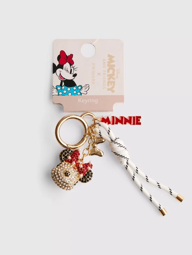 Llavero con dije de Minnie Mouse de Disney