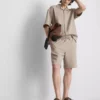 Los pantalones cortos texturizados de The Edit
