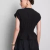 Mini falda Rara arrugada