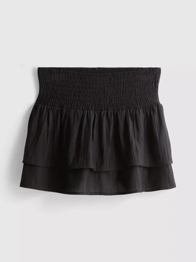Mini falda Rara arrugada