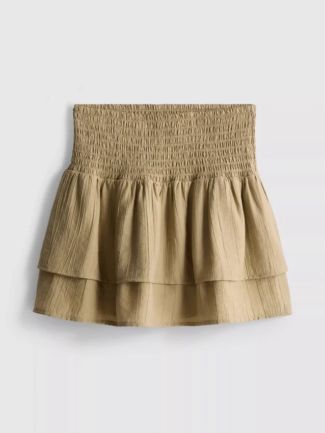 Mini falda Rara arrugada