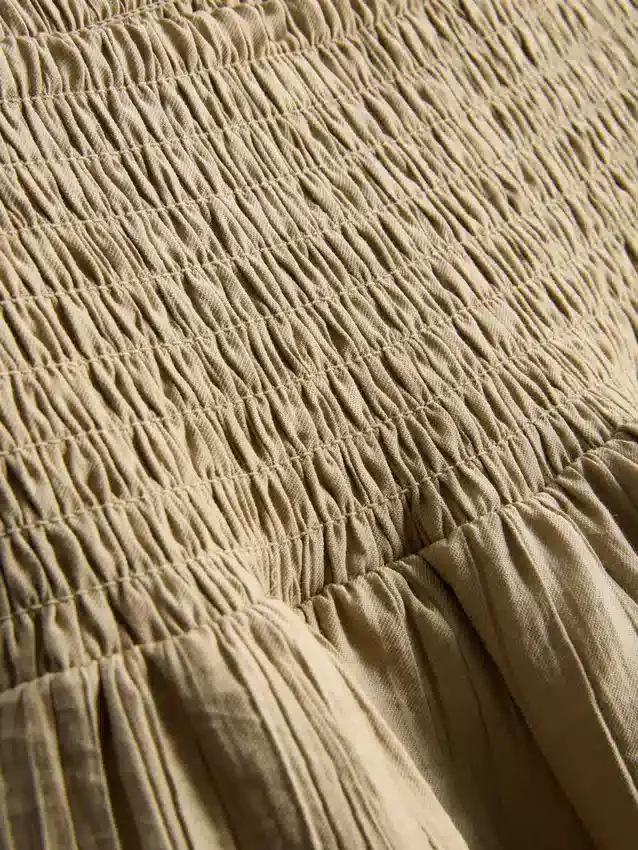 Mini falda Rara arrugada