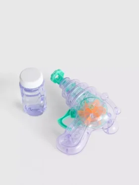 Mini pistola de burbujas