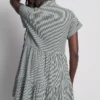 Mini vestido camisero con cuello