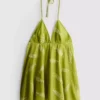 Mini vestido con peces bordados