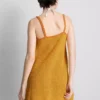 Mini vestido de playa de croché con bordados