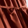 Mini vestido de popelín con volantes y tirantes