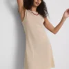 Mini vestido de punto de corte en A