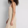 Mini vestido de punto de corte en A