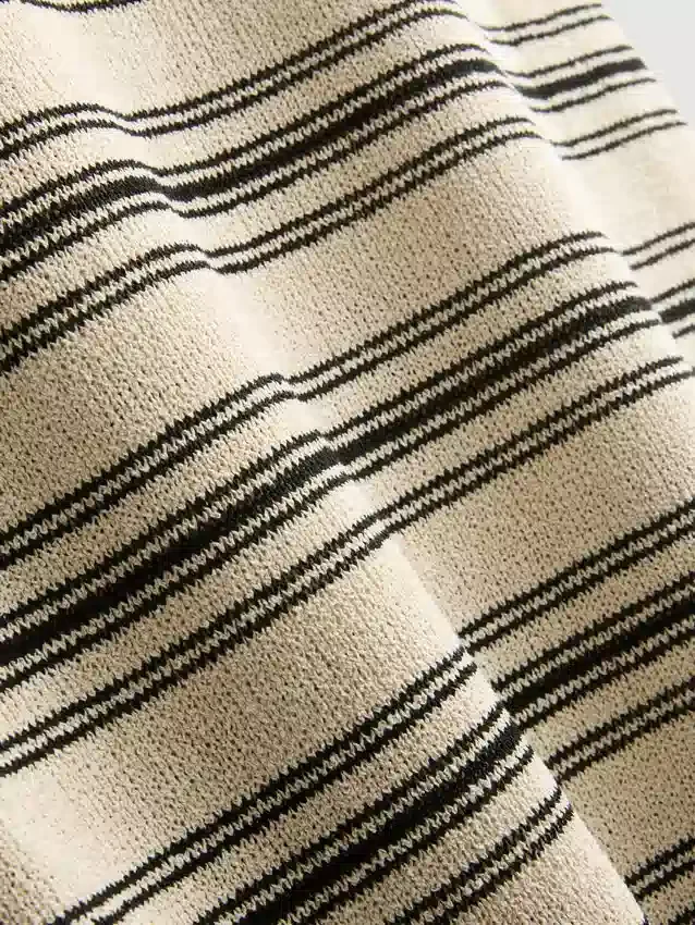 Mini vestido de punto de corte en A