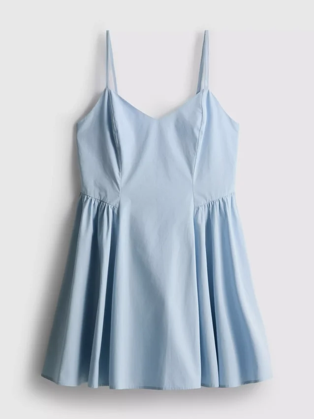 Mini vestido estructurado tipo corsé