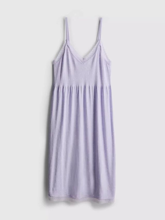 Mini vestido lencero sin costuras