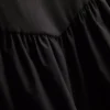 Mini vestido tipo corsé de mezcla de algodón