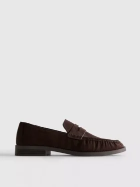 Mocasines con fruncidos