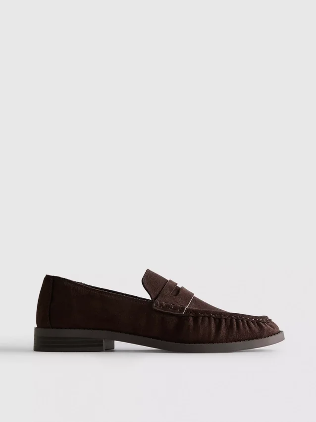 Mocasines con fruncidos