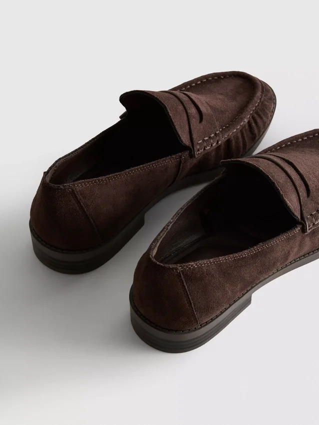 Mocasines con fruncidos