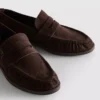 Mocasines con fruncidos