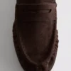 Mocasines con fruncidos