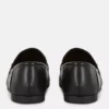 Mocasines de imitación de cuero con detalle de bocado