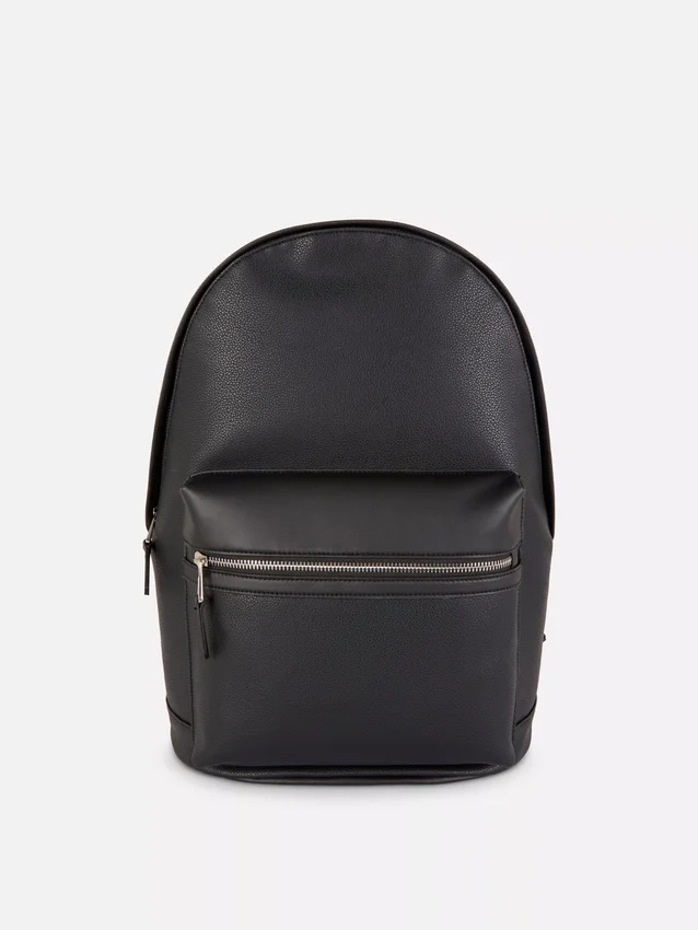 Mochila de imitación de cuero