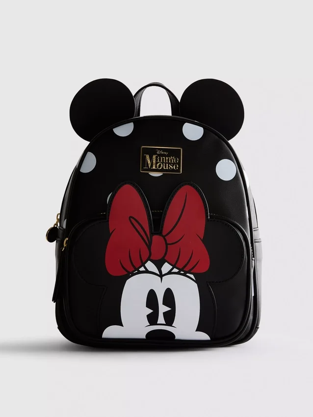 Mochila de Minnie Mouse de Disney con orejas en 3D