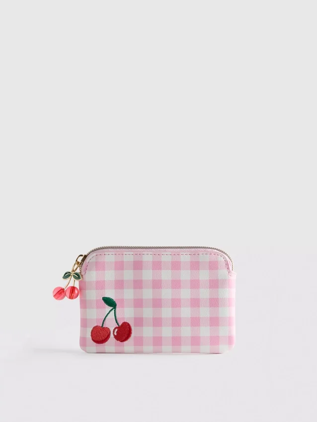 Monedero con cereza
