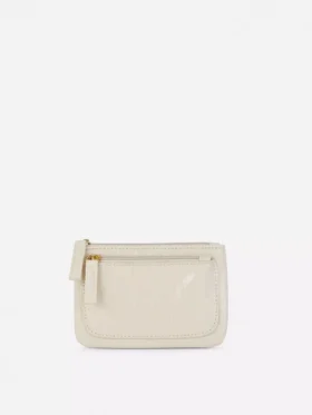 Monedero de PU con estampado de cocodrilo