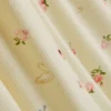 Mono de dormir acanalado con estampado floral