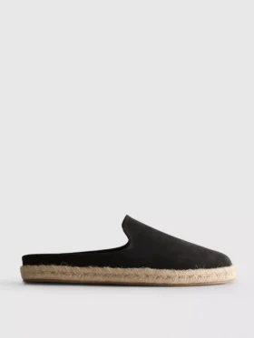 Mules tipo alpargatas sin cordones