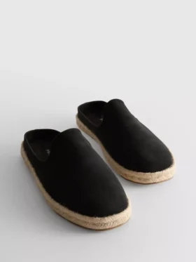 Mules tipo alpargatas sin cordones