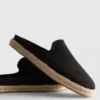 Mules tipo alpargatas sin cordones