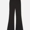 Pantalones acampanados acanalados