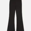 Pantalones acampanados acanalados