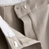 Pantalones anchos plisados