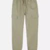 Pantalones cargo con alto contenido de algodón