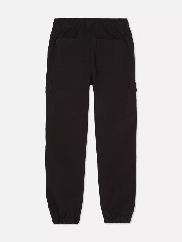 Pantalones cargo con alto contenido de algodón