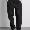 Pantalones cargo con cordón