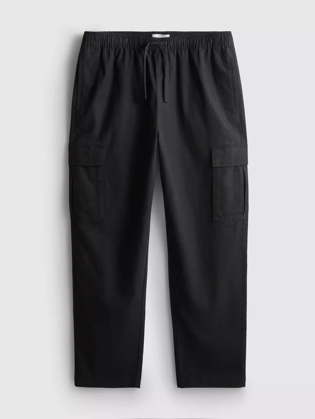 Pantalones cargo con cordón
